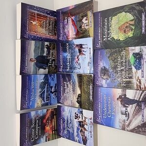 11 Harlequin Love Inspired Suspense Large Print Books New